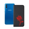 Etui z klapką do SAMSUNG GALAXY A50 wzór róża